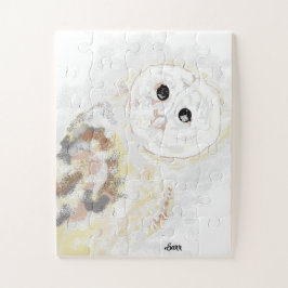 Quebra-cabeça Quebra-cabeça: Coruja-do-celeiro comum