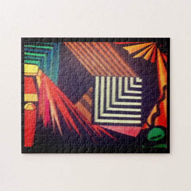 Quebra-cabeça "Quebra-cabeça de serra de vaivém dos mistérios (Horizontal)