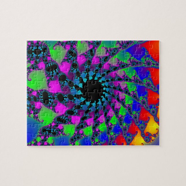 Quebra-cabeça Quebra-cabeça: Fractal Wormhole (Horizontal)