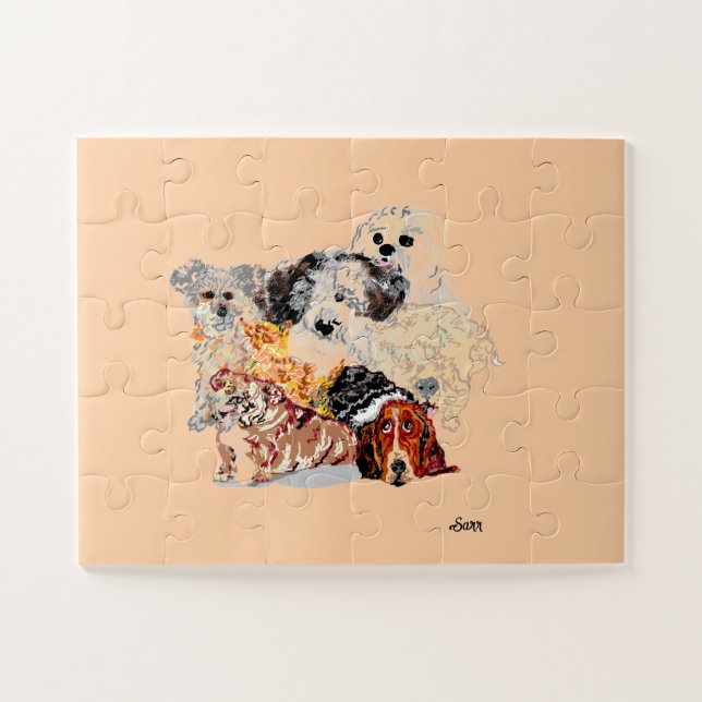 Quebra-cabeça Quebra-cabeça: Gangues por aqui (Horizontal)