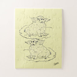 Quebra-cabeça Quebra-cabeça: Oink ' Oink