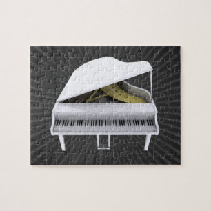 Quebra-cabeça Quebra-cabeça: Piano de cauda branco