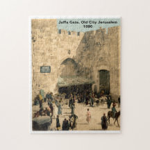 Quebra-cabeça: Porta de Jaffa, Jerusalém Cidade An