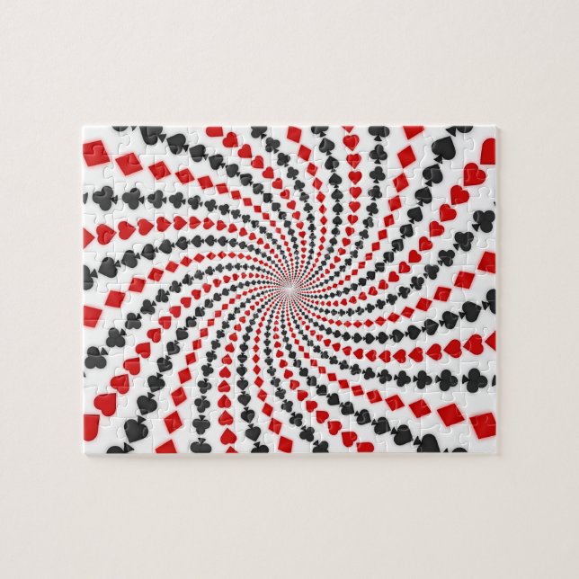 Quebra-cabeça Quebra-cabeça: Traços de Placa de Reprodução: Padr (Horizontal)