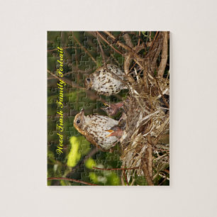 Quebra-cabeça Quebra-cabeça, Trush de madeira, retrato da