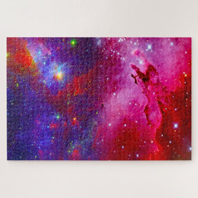 Quebra-cabeça Quebra-cabeças: nosso majestoso universo (Horizontal)