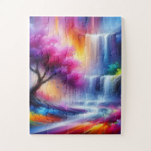 Quebra-cabeça Quebra d'água de pintura por Abstrato com geração