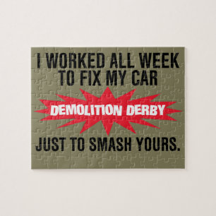 Quebra-cabeça Quebra de Derby da demolição seu carro