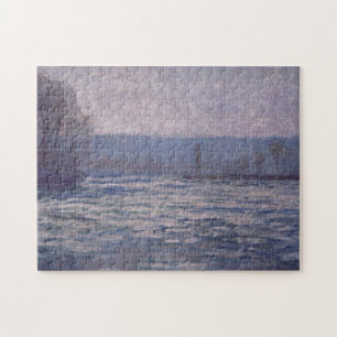 Quebra-cabeça Quebra de gelo na Seine Bennecourt Monet Fine Art