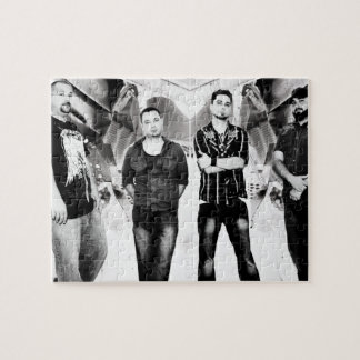 Quebra-cabeça quebrado da foto da exposição 8x10