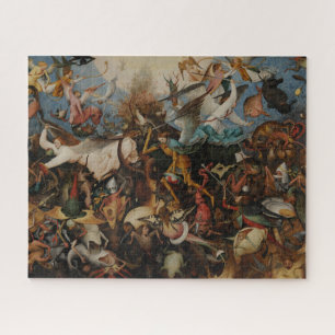Quebra-cabeça Queda dos anjos rebeldes por Pieter Bruegel