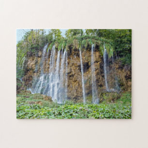 Quebra-cabeça Quedas de água no Parque Nacional de Plitvice - C