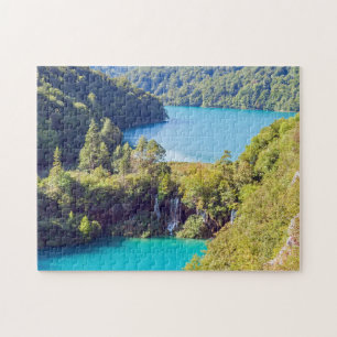 Quebra-cabeça Quedas de água no Parque Nacional de Plitvice - C
