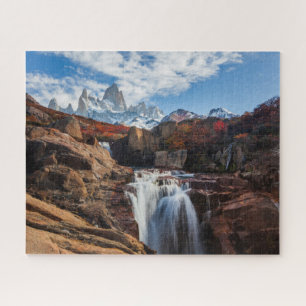 Quebra-cabeça Quedas   Fitz Roy Mountain, Argentina