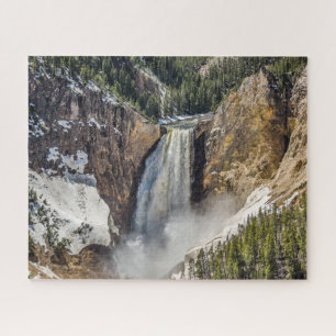 Quebra-cabeça Quedas inferiores da peça Yellowstone 520