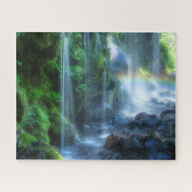 Quebra-cabeça Quedas | Shinmata Ravine, Japão (Horizontal)