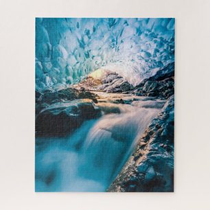 Quebra-cabeça Quedas Vatnajokull Glacier, Islândia Oriental