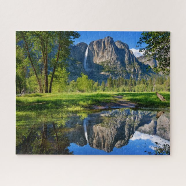 Quebra-cabeça Quedas | Yosemite Falls, Califórnia (Horizontal)