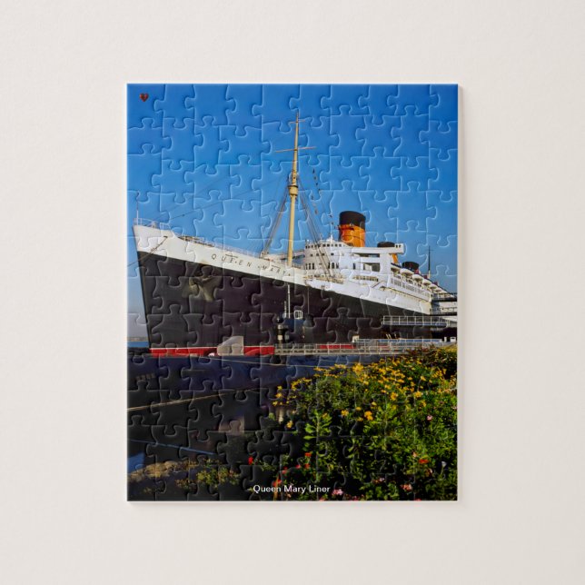 Quebra-cabeça Queen Mary Liner Jigsaw Puzzle (Vertical)
