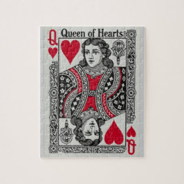 QUEBRA-CABEÇA QUEEN OF HEARTS CARD