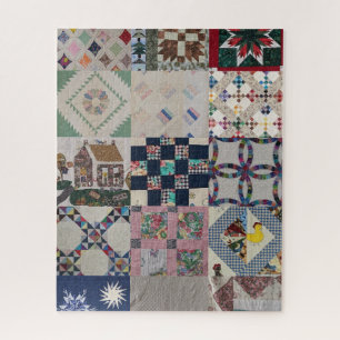 Quebra-cabeça Quilt Squares de June