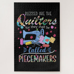 Quebra-cabeça Quilters Abençoados Piecemakers Eilhando Ideias De