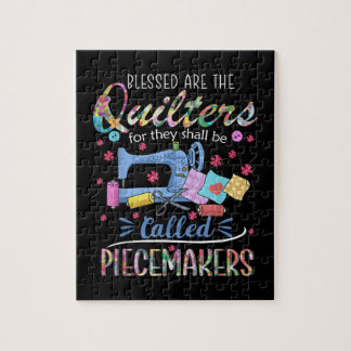 Quebra-cabeça Quiltros Abençoados Piecemakers Quilting Sewing Gi