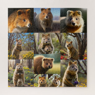 Quebra-cabeça "Quokka Chronicles: Uma Fotografia Encantadora"