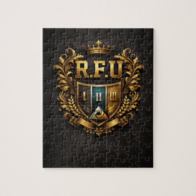 Quebra-cabeça R.F.U Crown Crest Puzzle  (Vertical)