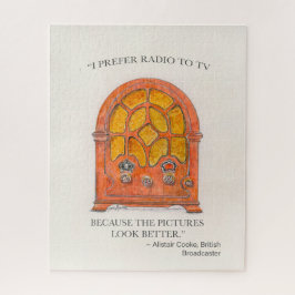 Quebra-cabeça Rádio Vintage