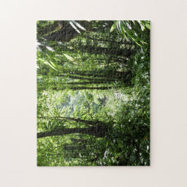 Quebra-cabeça Rain Forest II Tropical Verde