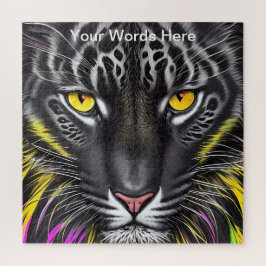 Quebra-cabeça Rainbow Garden Neon Psychedelic Nature & Willife