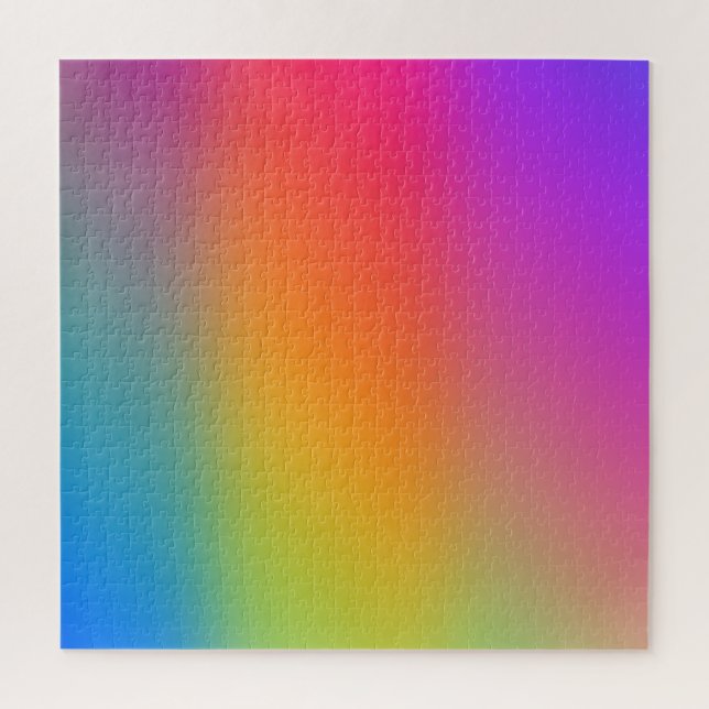 Quebra-cabeça Rainbow Heatwave Ombre Puzzle (Vertical)
