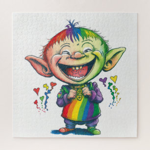 Quebra-cabeça Rainbow Imp Elf Fantasy