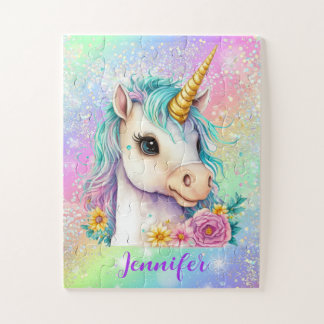 Quebra-cabeça Rainbow Sparkles Magical Unicorn