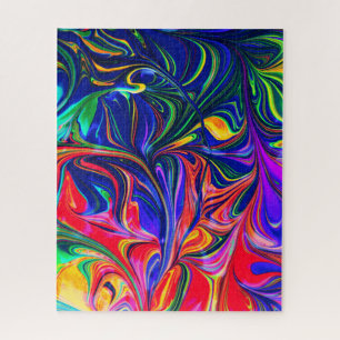 Quebra-cabeça Rainbow Swirl Trippy Glow Stick