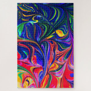 Quebra-cabeça Rainbow Swirl Trippy Glow Stick