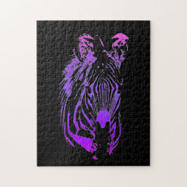 Quebra-cabeça Rainbow Zebra