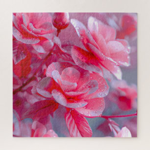 Quebra-cabeça Raindrop Blush Cor-de-Rosa