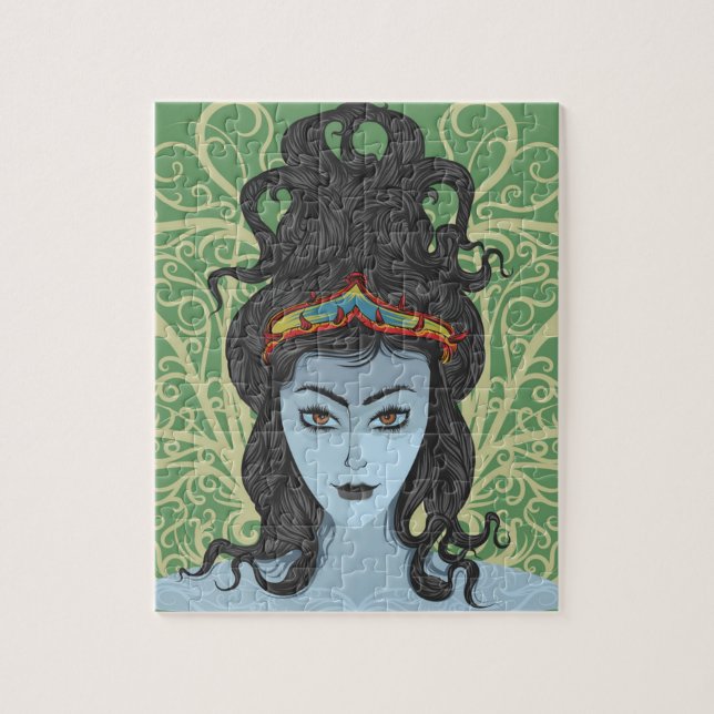 Quebra-cabeça rainha (Vertical)