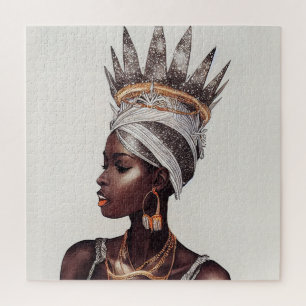 Quebra-cabeça Rainha Africana 