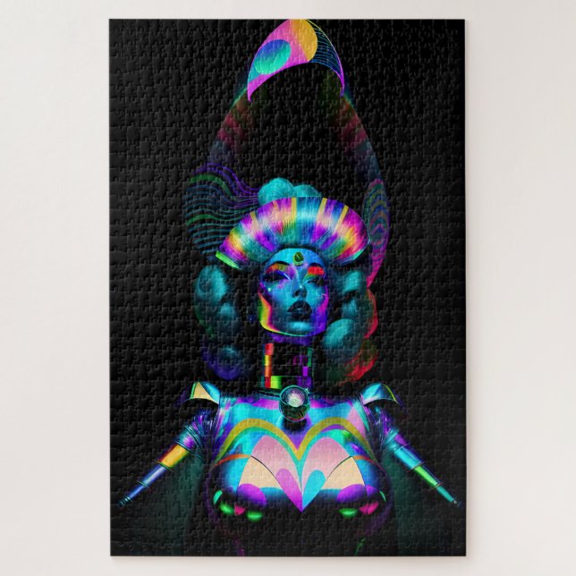 Quebra-cabeça Rainha da Beleza Invisível (Vertical)