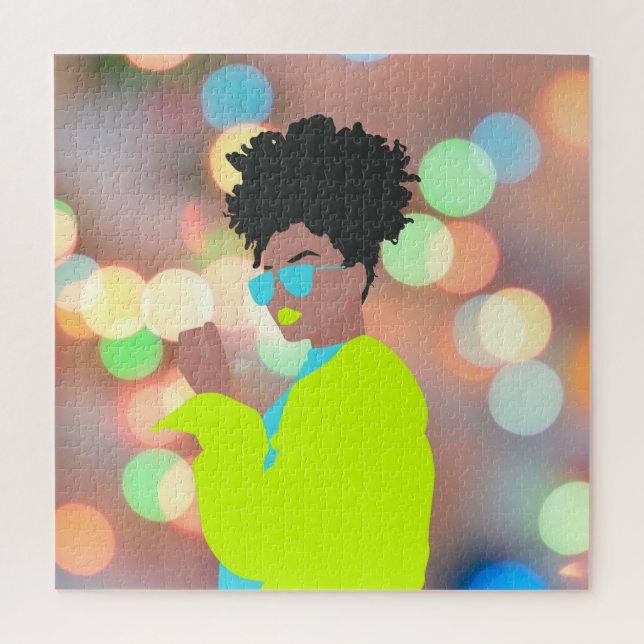 Quebra-cabeça Rainha Dançante. (Vertical)