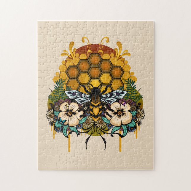 Quebra-cabeça Rainha De Abelhas (Vertical)