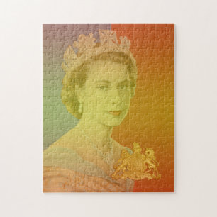 Quebra-cabeça Rainha Elizabeth II