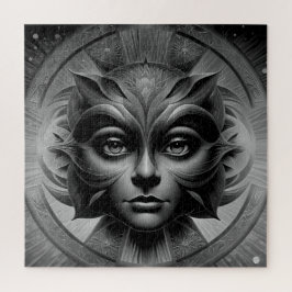 Quebra-cabeça Rainha Face