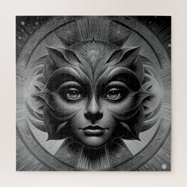 Quebra-cabeça Rainha Face (Vertical)