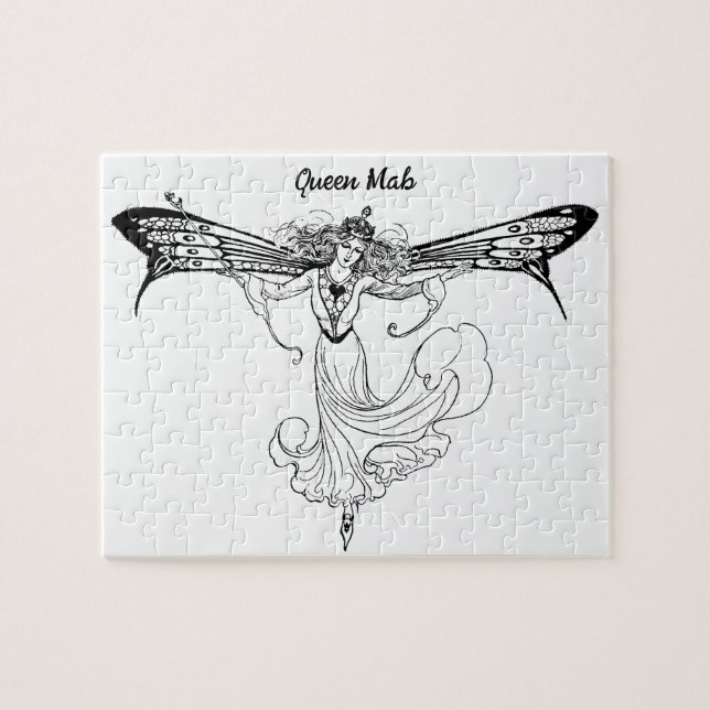 Quebra-cabeça Rainha Mab Fairy, Rainha das Fadas (Horizontal)