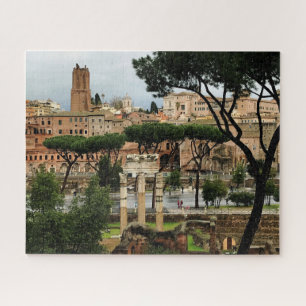 Quebra-cabeça Rainy Day em Roma