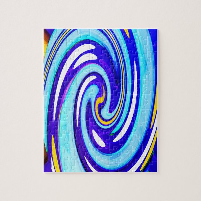 Quebra-cabeça Raiva azul (Vertical)